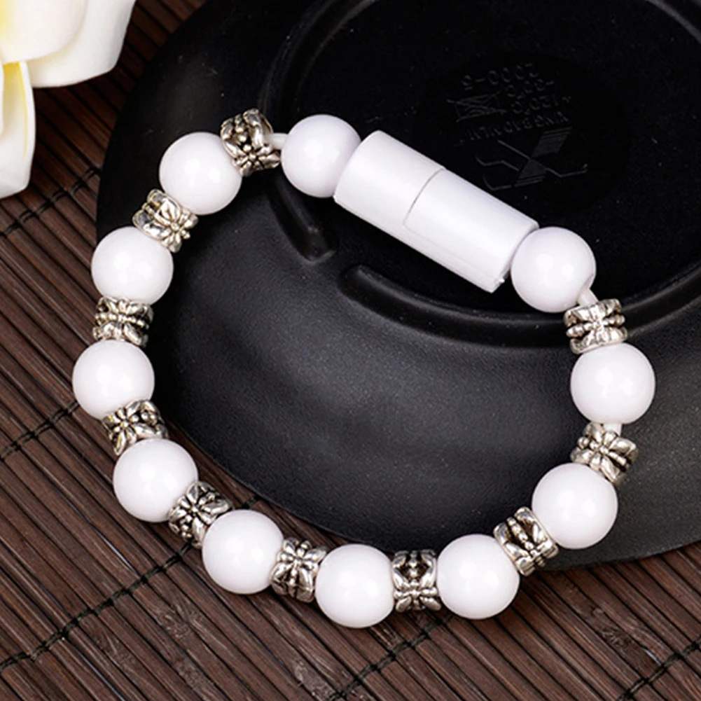 

Stable USB 2.0 For Android Quick Charging Type C Transmission Accessories Data Cable Signal Line Solid Bead Bracelet Shaped