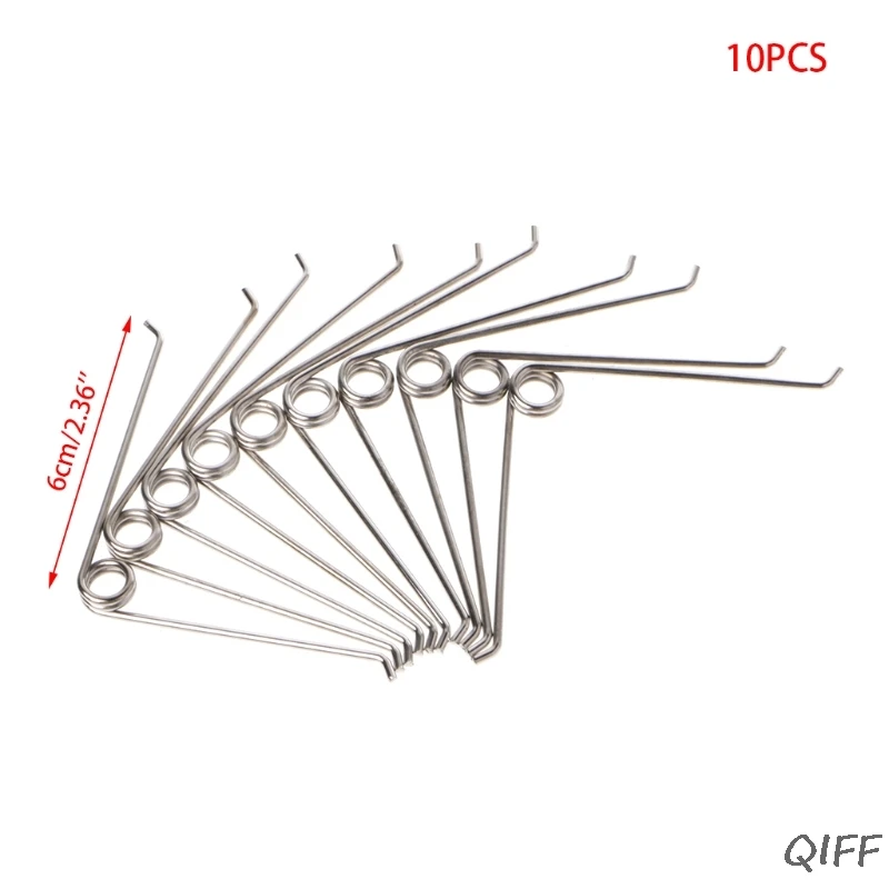 10 шт. V Форма стали сжатия пружина Садоводство ножницы аксессуары инструмент Mar28