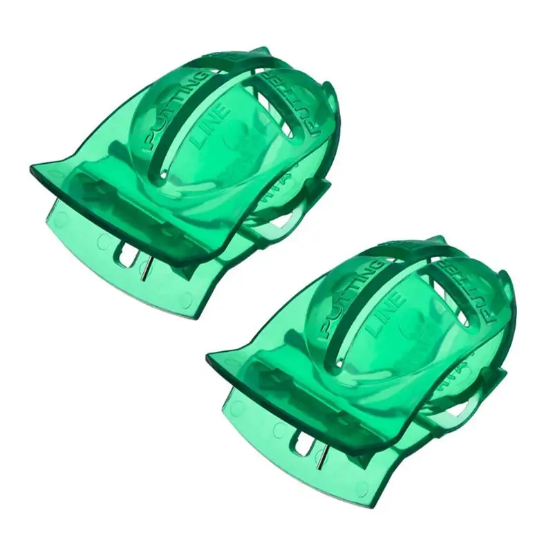 

2pcs Golf Ball Line Liner Drawing Marking Alignment Putting Tool (Green)