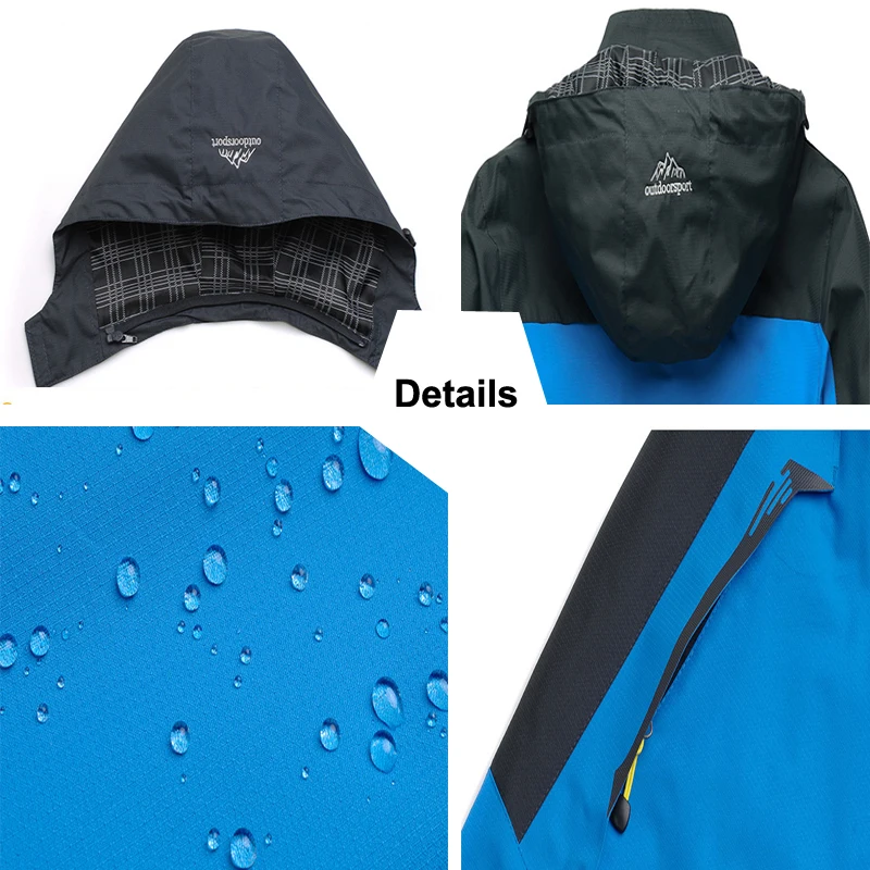 Мужская тактическая ветровка Maxulla повседневная Водонепроницаемая дышащая