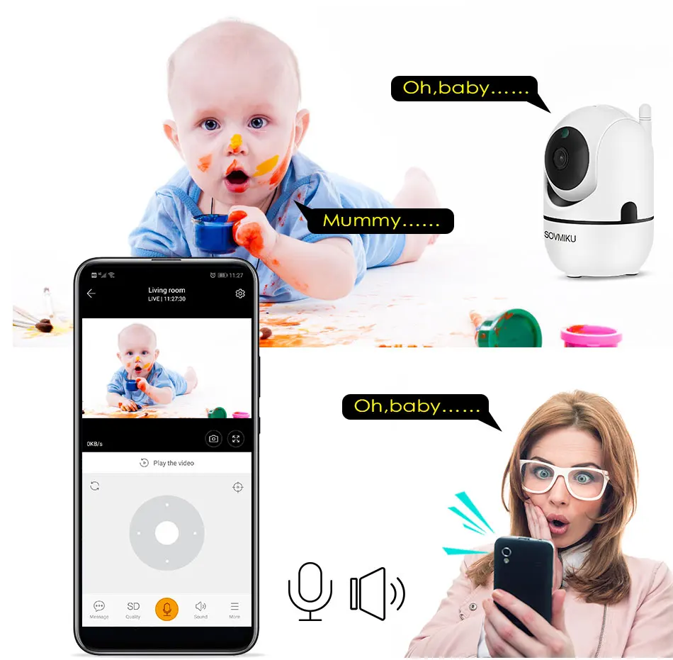 Baby Monitor 1080P