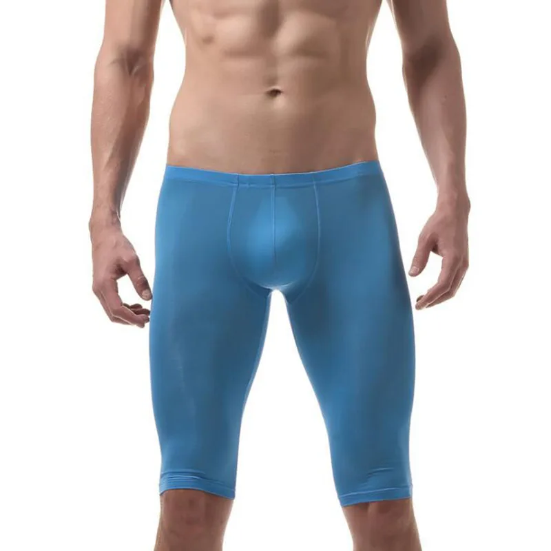 Pijama hombre see through men's pajamas ice silk sleepwear sleep bottom body sculpting pigiama sexy mens pajamas nightie lounge Pijama hombre see through men's pajamas ice silk sleepwear sleep bottom body sculpting pigiama sexy mens pajamas nightie lounge