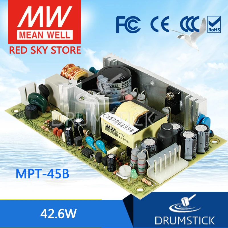 

MEAN WELL MPT-45B meanwell MPT-45 42.6W Triple Output Medical Type
