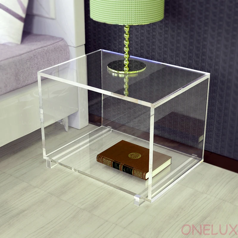Special Offer Clear Acrylic Large Cabinet Nightstand Lucite Bedside Tables September 2020