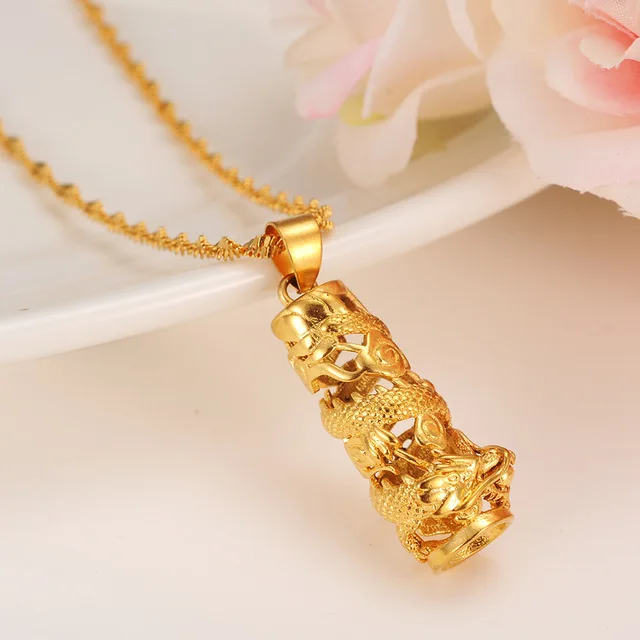 Gold-Dragon-Necklace-for-Women-Men-Gold-Color-Dragon-Pendant-Animal-Jewelry-Africa-Dragon-Ethiopian-Best.jpg_640x640