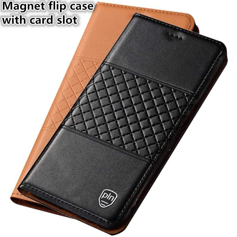 

RL09 Genuine Leather Flip Case With Card Holder For Samsung Galaxy A20(6.4') Phone Bag For Samsung Galaxy A20 Phone Case