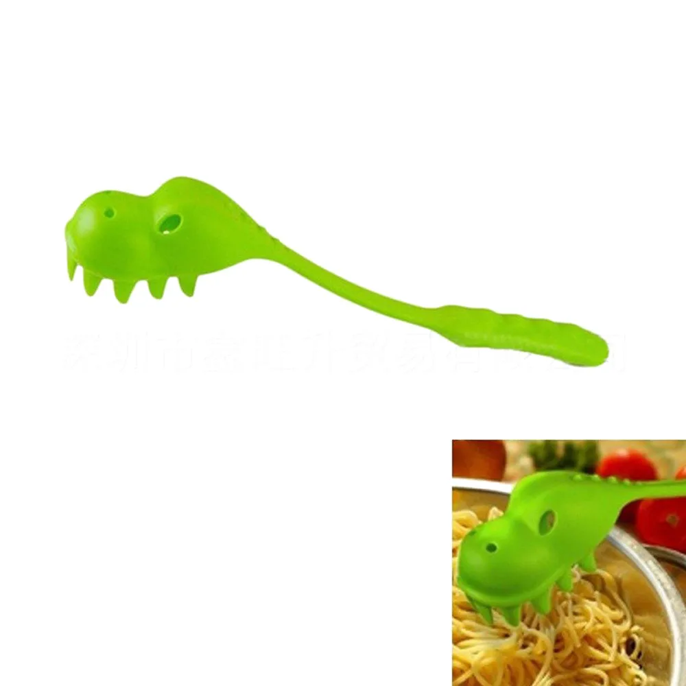 

Pasta Server Dinosaur Pasta Spaghetti Serving Spoon Fork New Arrival Dropshipping