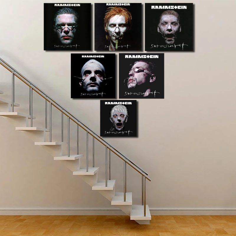 

Rammstein Sehnsucht Album Cover Wall Art Canvas Poster And Print Canvas Painting Oil Decorative Picture For Bedroom Home Decor