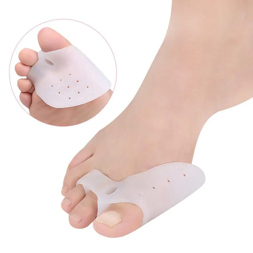 

1 Pair orthopedic toe separators Toe Aligner Orthosis Seperator Separation Toe Design Comb Foot care tool 2U0726