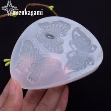1pcs UV Resin Jewelry Liquid Silicone Mold 3D Butterfly Resin Charms Molds For DIY Intersperse Decorate Making Jewelry