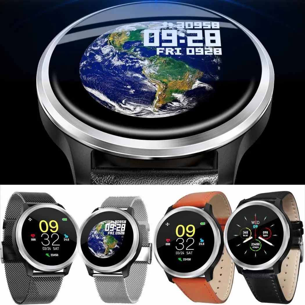 

Touch Screen Smart Watch Blood Pressure Buckle Pedometer Causal, Outdoor, etc Fitness Exercise Bracelet IP68
