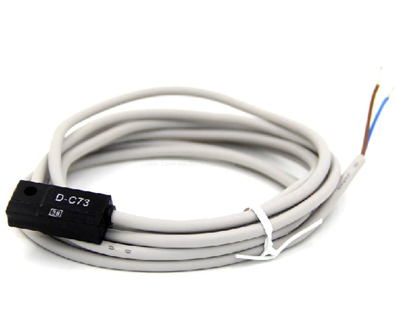 5Pcs Pneumatic Air Cylinder Reed Switch Sensor D C73in