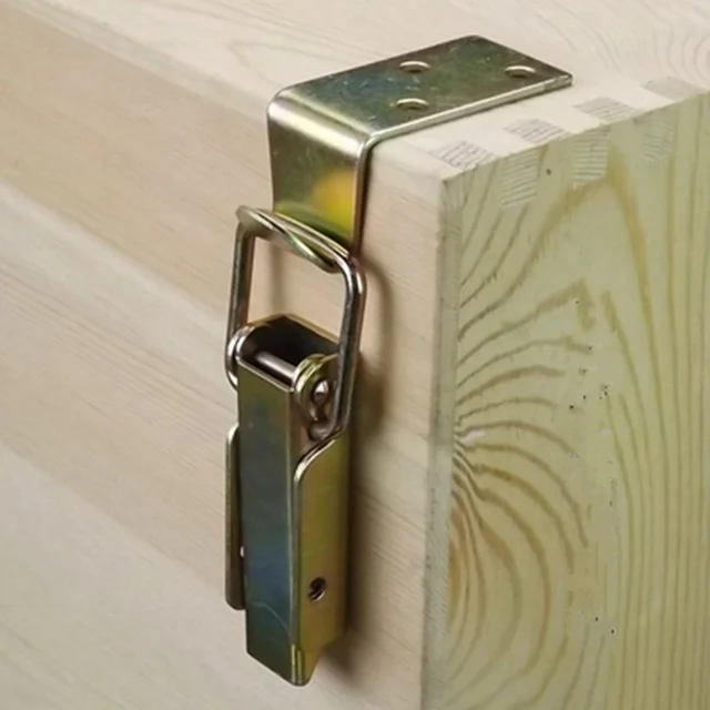 Wooden box Catch Clasp hasp latch lock jewelry box hinges hasp