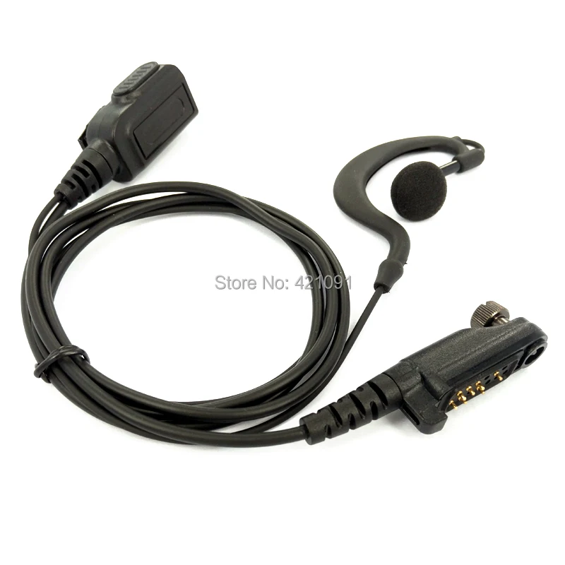 Рация с микрофоном гарнитура для HYT Hytera PD600 PD602 PD605 PD662 PD665 PD680 PD682 PD685 X1p X1e