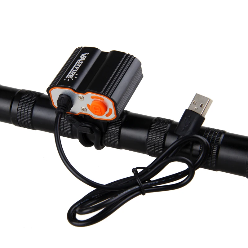 Front Bike Lamp 8000LM 2X XM-L T6 LED Cycling Headlights Bicycle Light Bike Headlamp USB 5V Port MTB Riding Lights