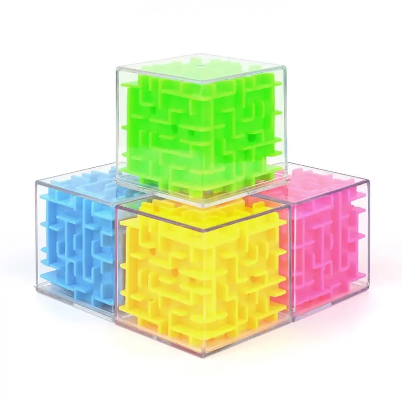 ① INBEAJY 3D Mini Speed Cube Лабиринт Магия Игра-головоломка Cube Magicos Антистресс Обучающие ★