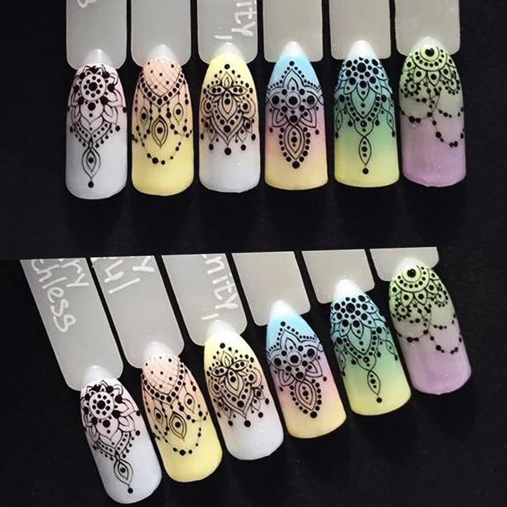 

Necklace Jewelry Design Water Transfer Salon DIY Decal Sticker for Nail Art Water Transfer Tips 1 stick