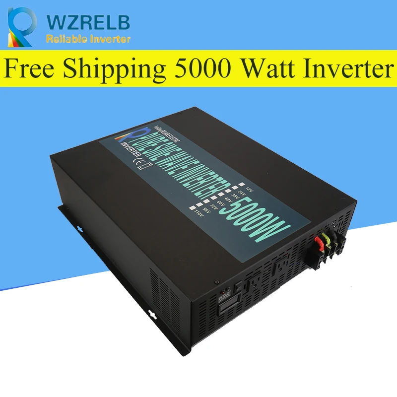 

Reliable Auto Modified Sine Wave Voltage Continuous Power 5000w Transformer Solar Power Inverter Converter