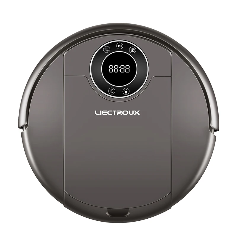  LIECTROUX Robot Vacuum Cleaner ZK808 WiFi App3000pa Suction Map Navigation Smart MemoryUV LampWet D - 33002343217