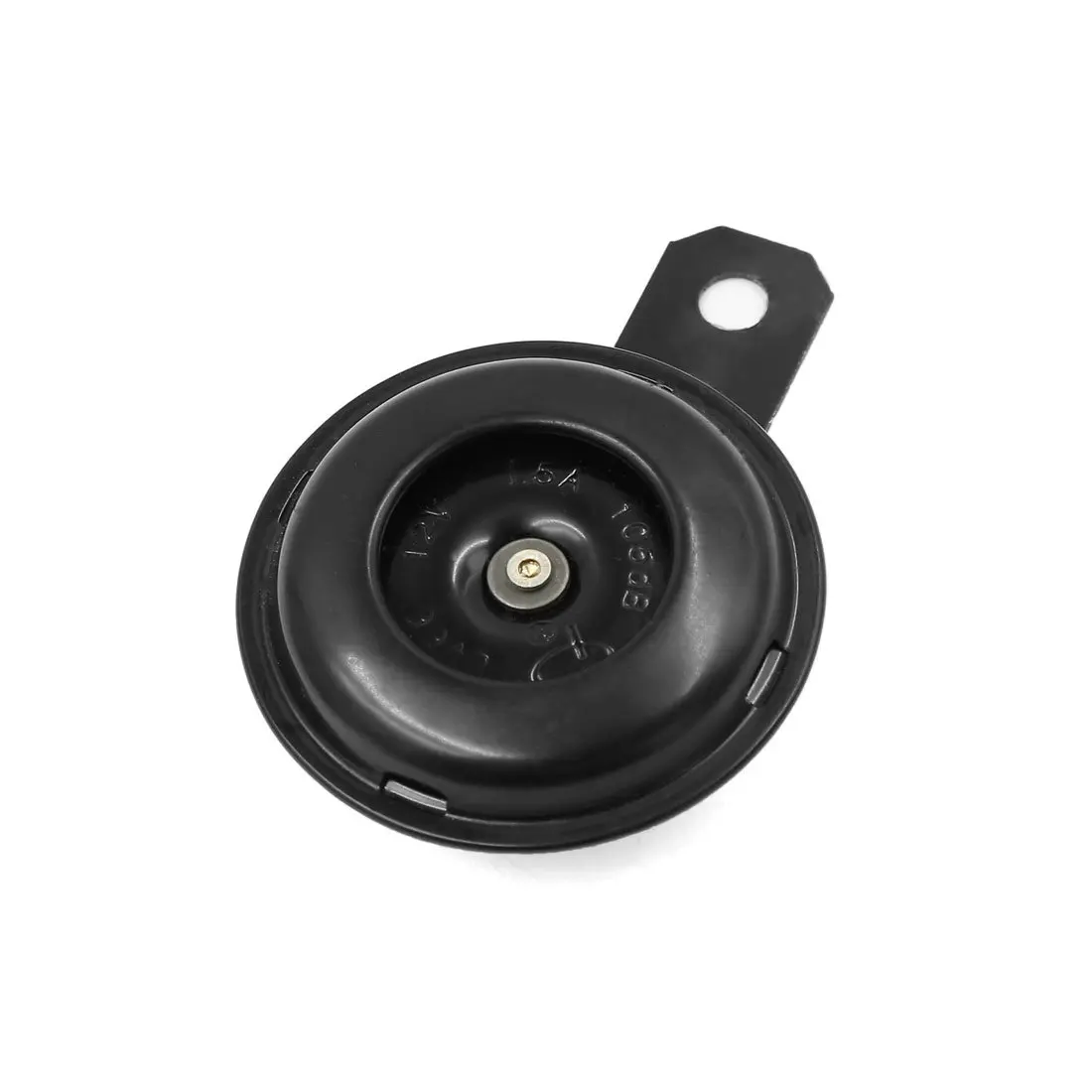 

12V 1.5A 105db Waterproof Round Loud Horn Speaker for Universal Motorcycle - Black