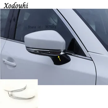 

Car Back Rear View Rearview Side Mirror Strip Sticks Trim Panel 2pcs Part For Mazda CX-5 CX5 2nd Gen 2017 2018 2019 2020
