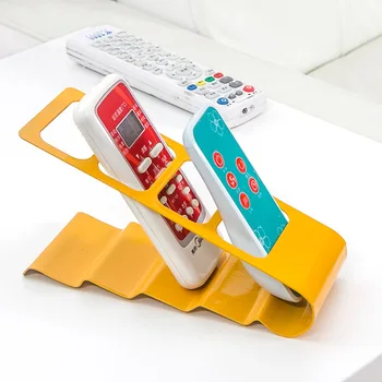

Television Air-Conditioner Remote Controller Iron Storage Holders Racks Fan Distance Control Supporter TV Controllers Organizer