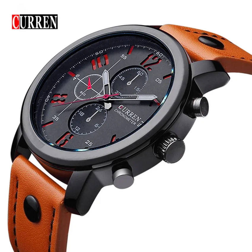 Prix pour Montre Homme CURREN Marque De Mode D'affaires Décontractée Montres Hommes Étanche bracelet En Cuir Quartz Mens Montre ClockRelogios Masculino Prix pour Montre Homme CURREN Marque De Mode D'affaires Décontractée Montres Hommes Étanche bracelet En Cuir Quartz Mens Montre ClockRelogios Masculino