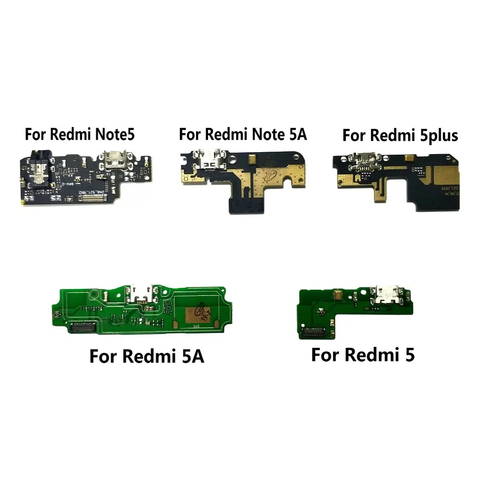 Micro USB зарядное устройство гибкий кабель порт плата с микрофоном модуль для Xiaomi Redmi 5 5plus 5A Note 5 5A