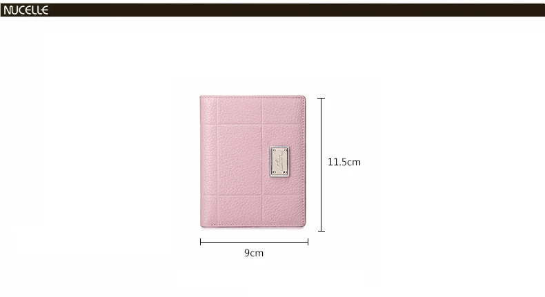 Nucelle women genuine leather wallet 6