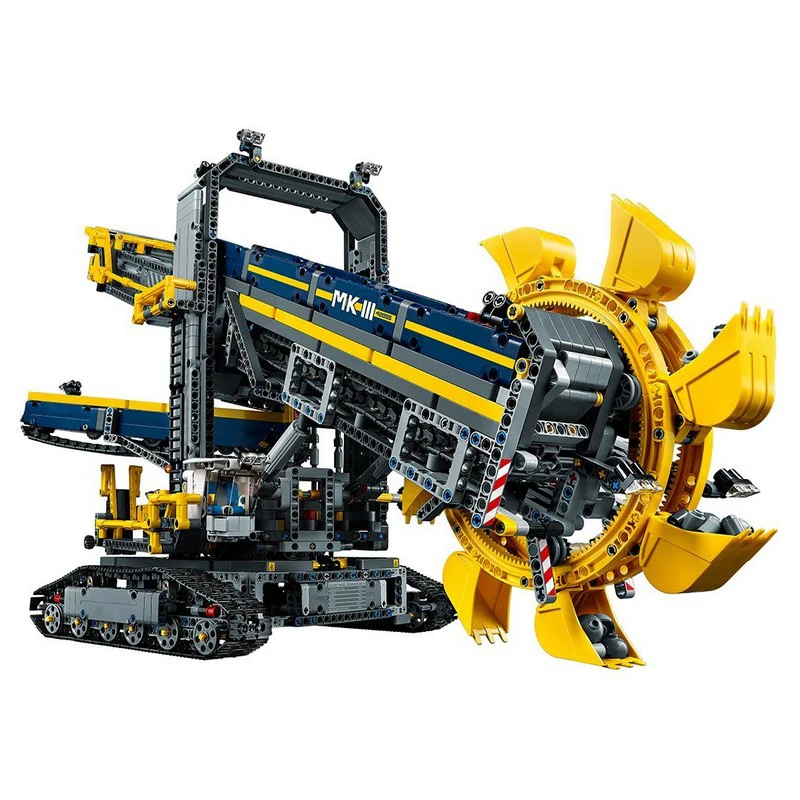 

LEPIN 20015 3929Pcs Technic Series Bucket Wheel Excavator Model Assembling Building Blocks Brick Compatible 42055 Toys