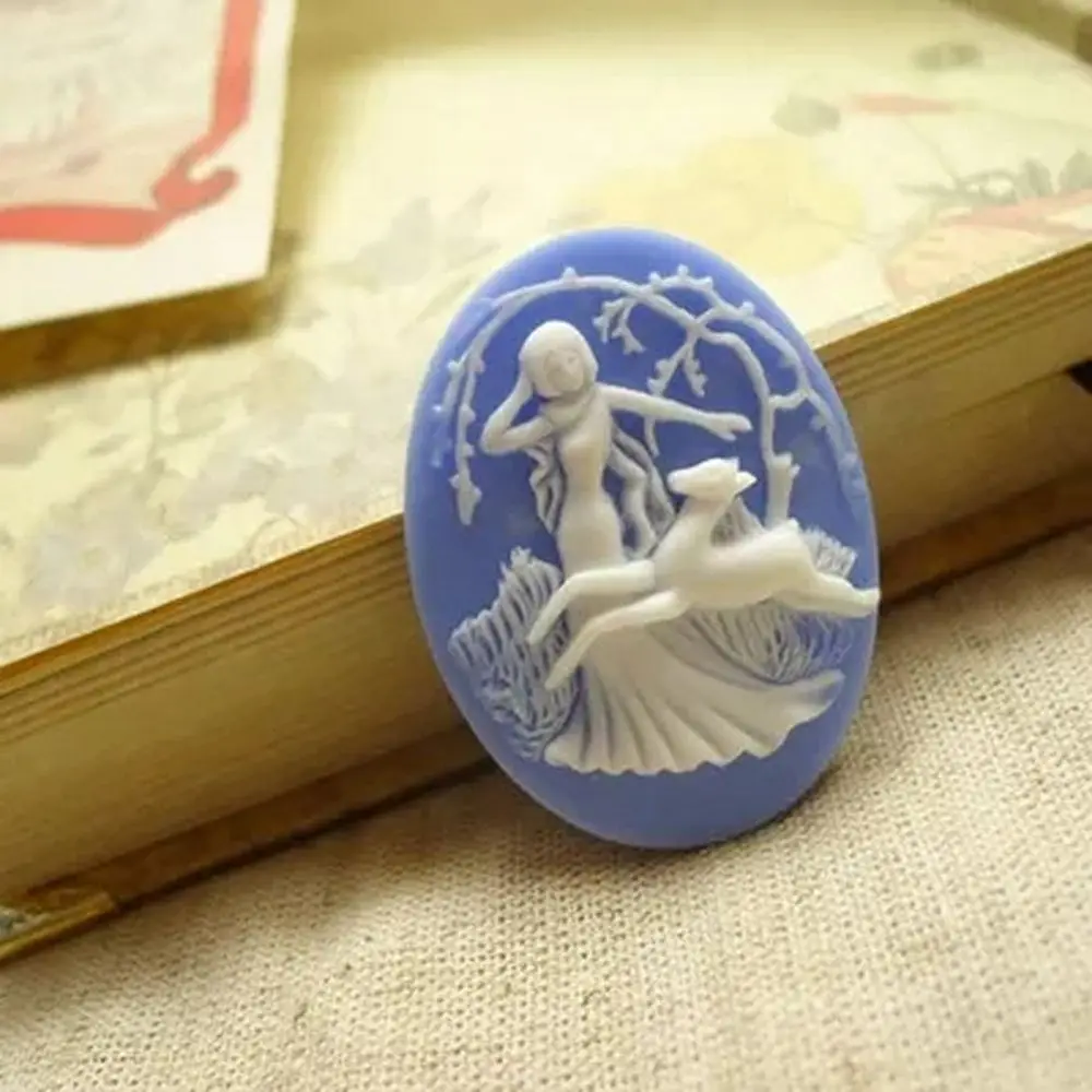 Силиконовая форма для торта с 3d изображением рождественского оленя девочки