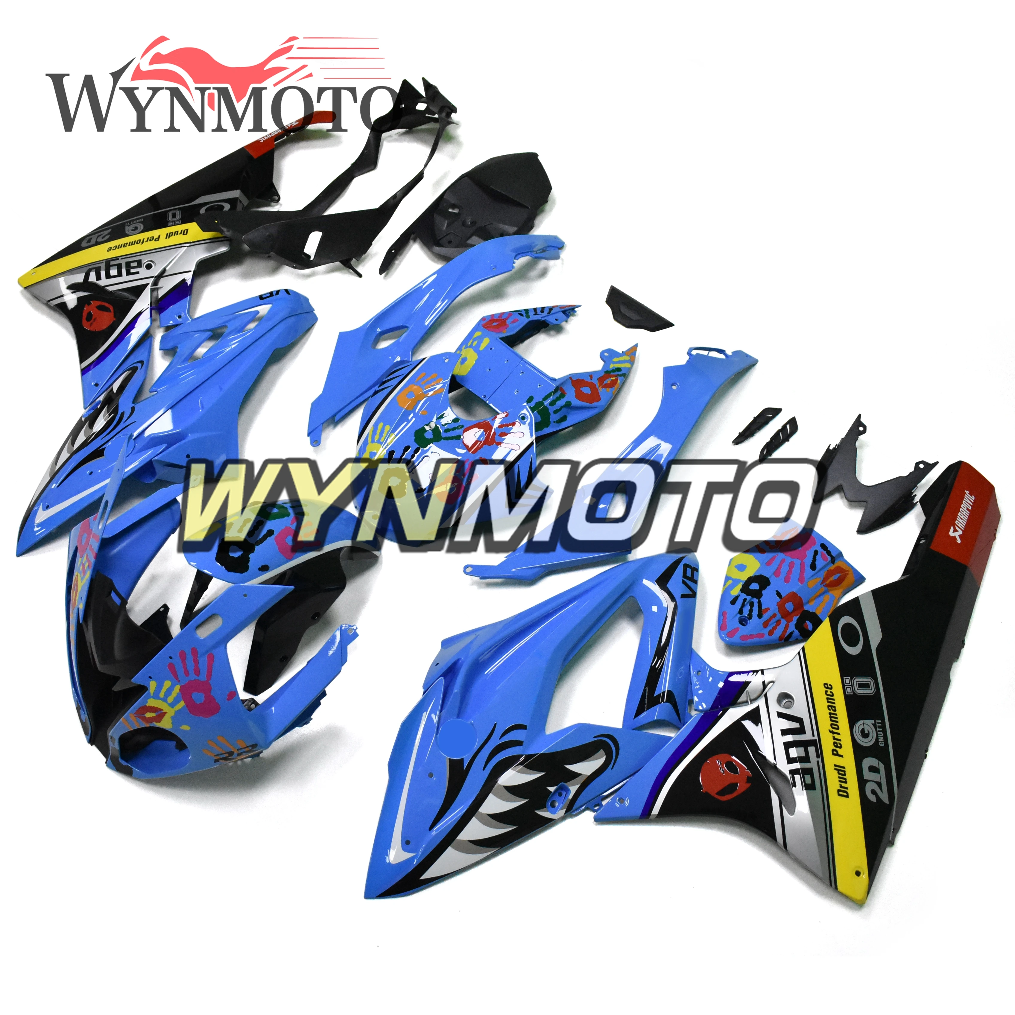 

Синие руки Обтекатели для BMW S1000RR 2015-2016 15 16 лет ABS литья пластмассы Cowlings кузов черный красный комплекты фитингов крышки