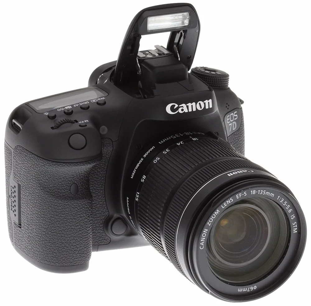 New Canon EOS 7D Mark II MK 2 DSLR Camera Body with EF-S 18-135mm f/3.5-5.6 IS STM Lens