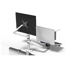 Laricare monitor stand and laptop stand for office work life.