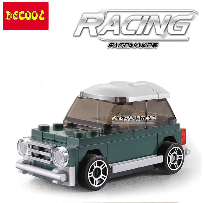 Гоночный автомобиль Decool миниавтобус умный мини Купер жук задняя панель