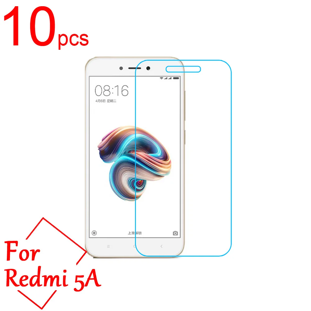 

10pcs Ultra Clear glossy/Matte/Nano anti-Explosion Screen Protector Cover For Xiaomi Redmi 5A 5 inch 16G Protective Film + cloth