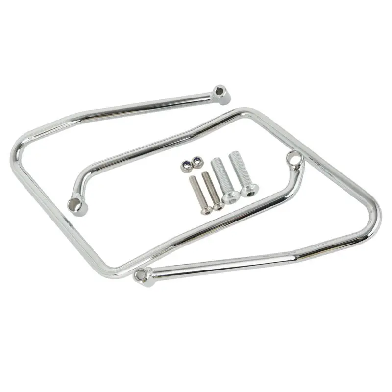 Опорные кронштейны для мотоциклетных сумок Harley Sportster XL 883 1200 2004 2016 15|Накладки и