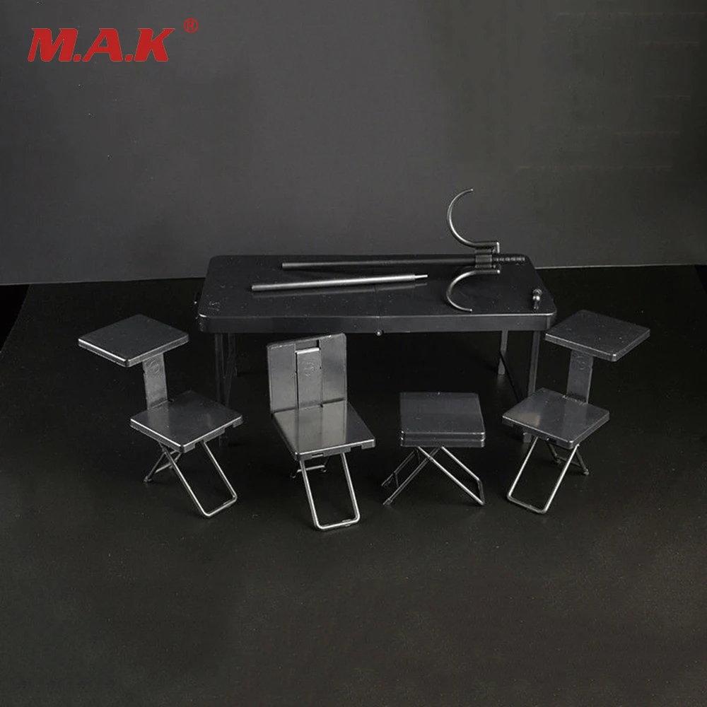 1/6 Foldable Portable Tactics Desk Table Soldier Scene Accessory Model Toys Collection Gift For 12 Action Figures