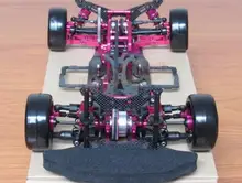 OEM 1 10 Alloy Carbon SAKURA D4 AWD EP Drift Racing Car Frame Body Kit RC