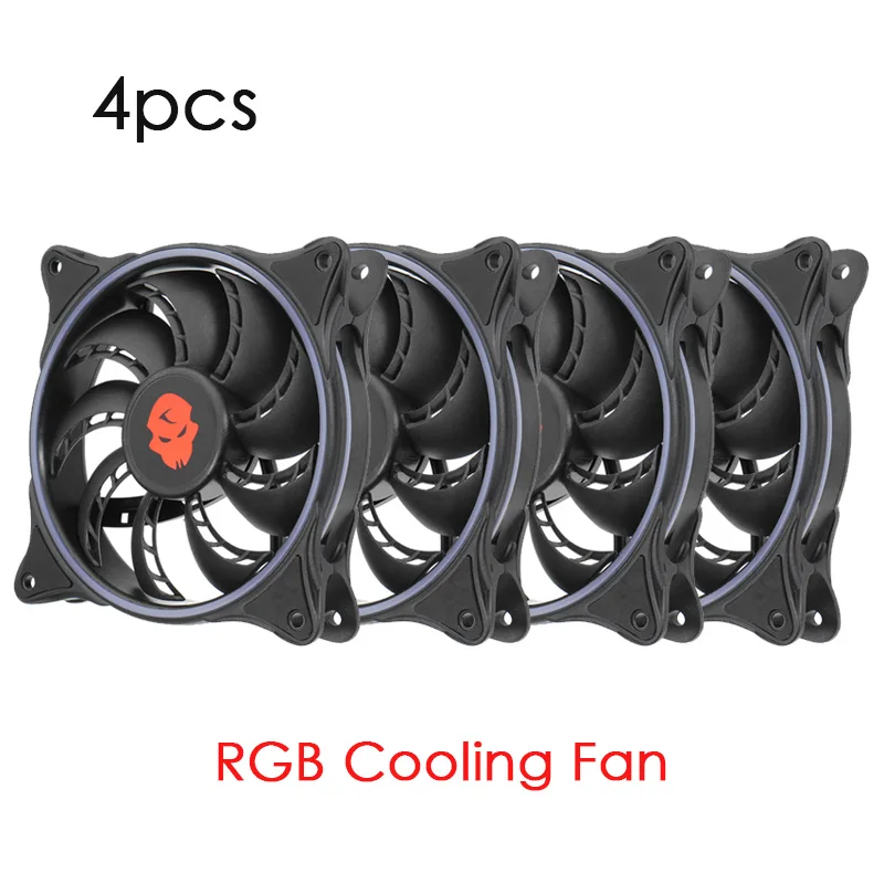 1/4/6pcs RGB 120mm CPU Cooler 12V DC 3Pin CPU Cooling Fans Silent Radiator Heat Sinks PC Air Fan for Intel LGA 775/1155 AMD CPU 1/4/6pcs RGB 120mm CPU Cooler 12V DC 3Pin CPU Cooling Fans Silent Radiator Heat Sinks PC Air Fan for Intel LGA 775/1155 AMD CPU
