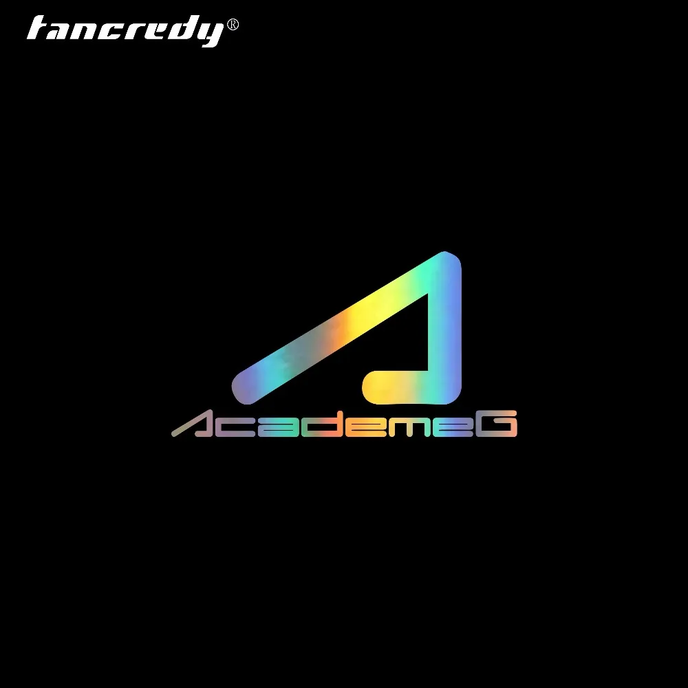 

Tancredy 20*37.4cm AcademeG Russia Car sticker car styling decor decals Motocycle Accessories full body car stickers