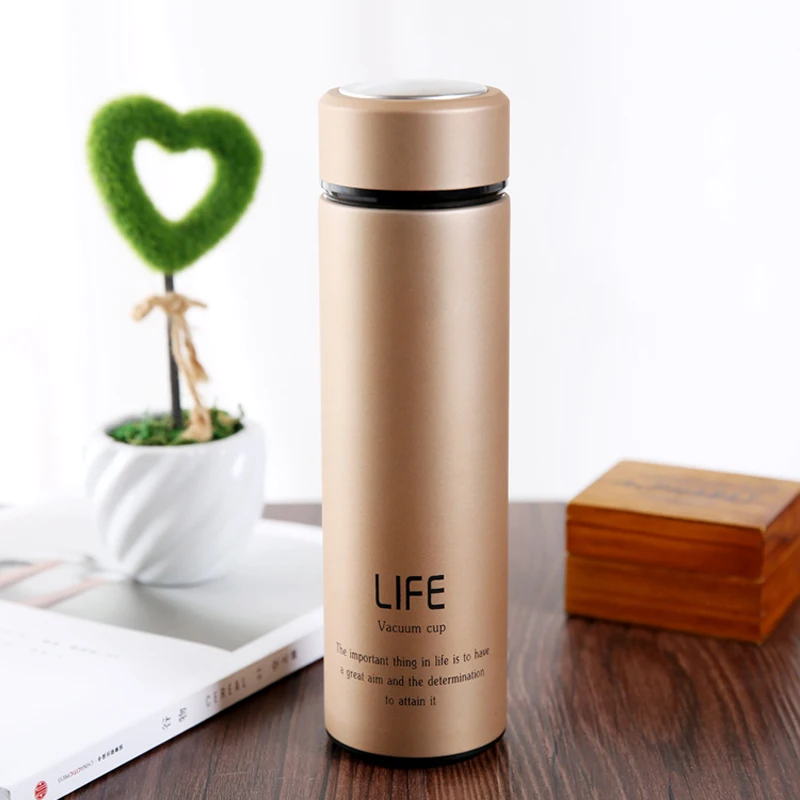 450ml Vacuum Thermos Cup Double Wall Insulated Vacuum Flask Stainless Steel Thermal Water Bottle Travel Mug Thermocup  (15)
