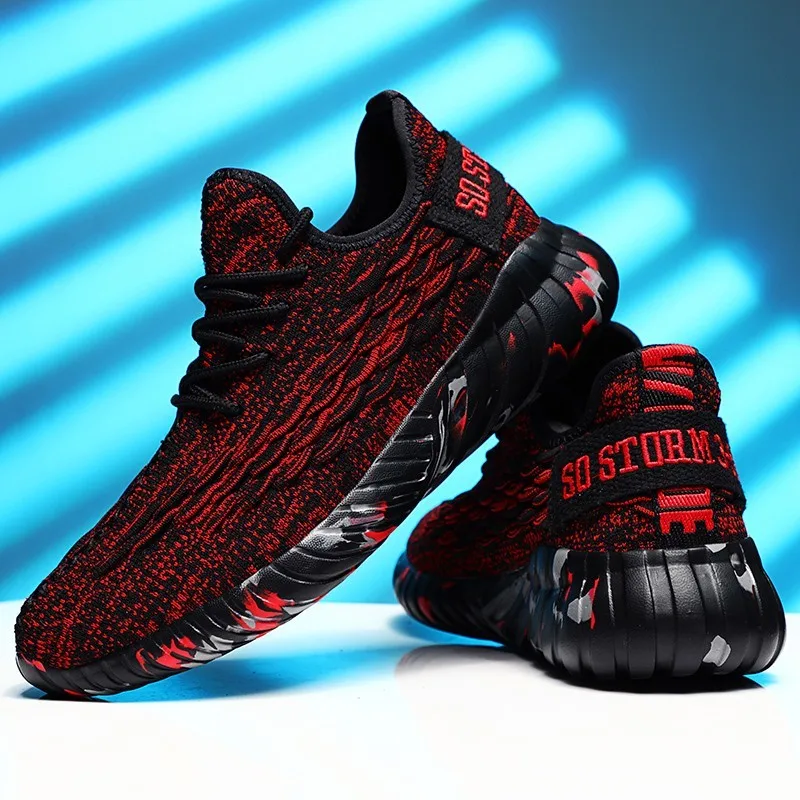 Men Running Shoes Ultra Light Mesh Sport Shoes Plus Size Fly Weave Fashion Sneakers Lace Up Hit Color Jogging Fitness Footwear
Men Running Shoes Ultra Light Mesh Sport Shoes Plus Size Fly Weave Fashion Sneakers Lace Up Hit Color Jogging Fitness Footwear