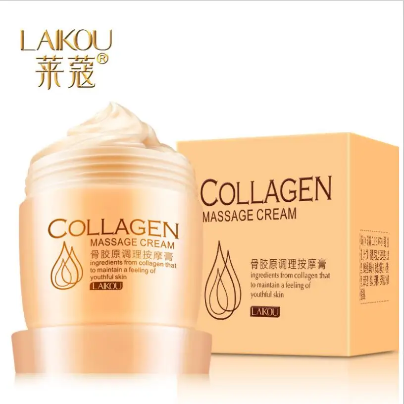 

Collagen Face Massage Cream Exfoliate Deep Pore Cleansing Oil Moisturizing Balance Facial Cream Massage Cream Skin Care 80G
