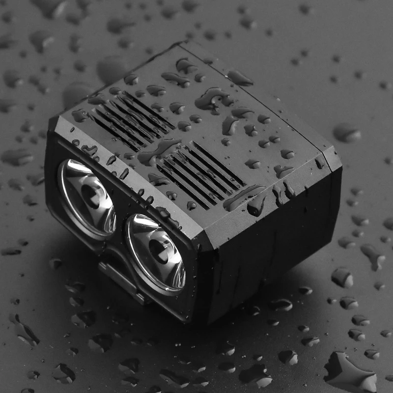 

USB Rechargeable Bike Front Light XM-LT6 LED Flashlight Torch for Cycling Camping Built-in 18650 Battery