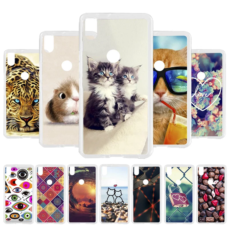 

3D DIY Case For BQ X5 Plus Case Silicone Flamingo Painted Cover For BQ Aquaris X5 Plus Case Back Cover Fundas Bag Coque Housing