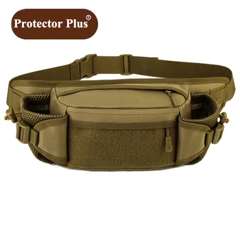

Protector Plus Men Waterproof 1000D Nylon Sling Chest Fanny Pack Waist Bag Hip Bum Belt Messenger Shoulder Pouch Purse Z836