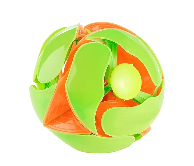 Hand throwing color changing ball creative telescopic ball novelty toy children's