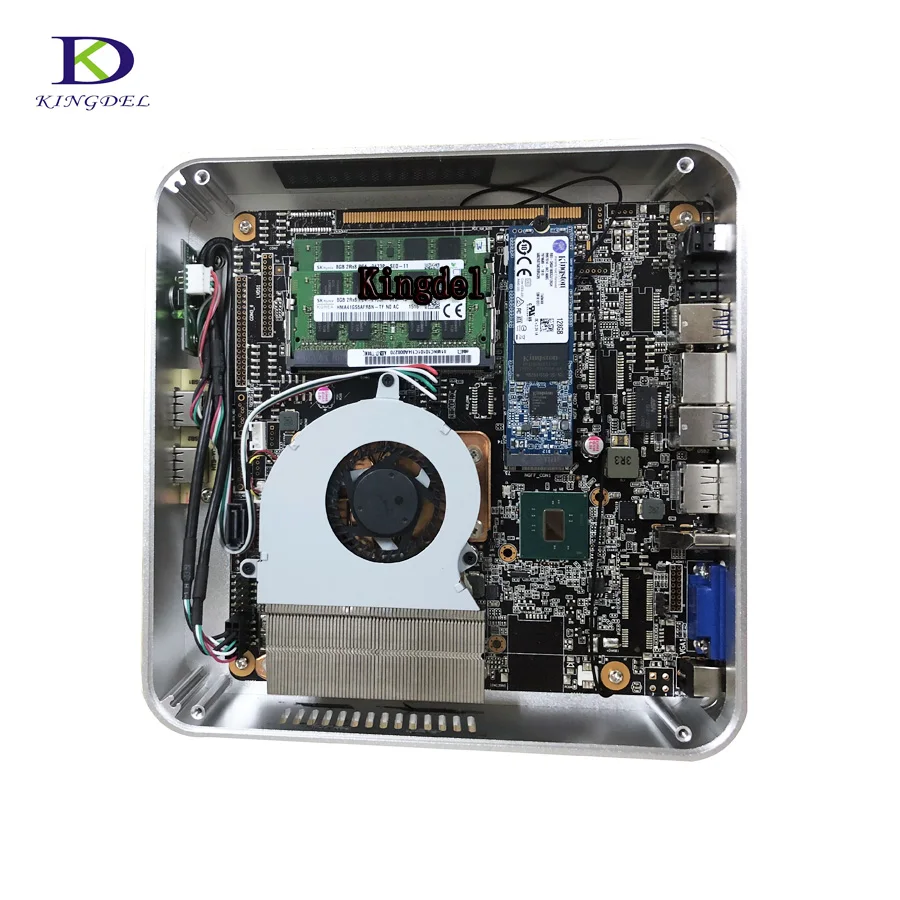Мини-ПК с HDMI VGA DP Core i7 7700HQ 6700HQ i5 6300HQ Mirco неттоп 32 ГБ DDR4 настольный мини-ПК Бесплатная