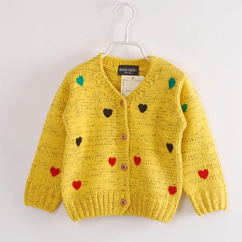 

Girls Cardigans Sweaters Children's Sweather Toddlers Cotton Cardigans Jacket Jumper Sweater for Girls Children Autumn Sweaters